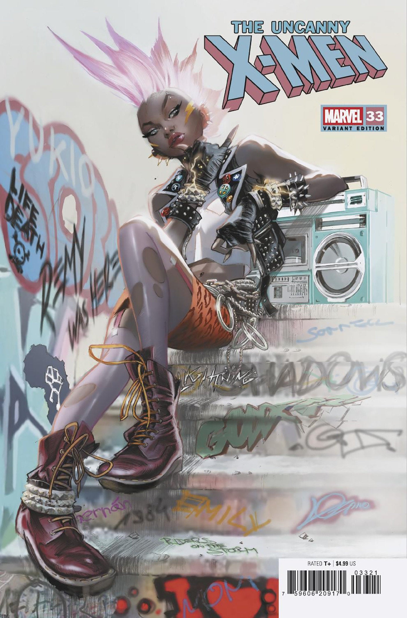 Uncanny X-Men #33 Alexander Lozano '80 S Storm Variant