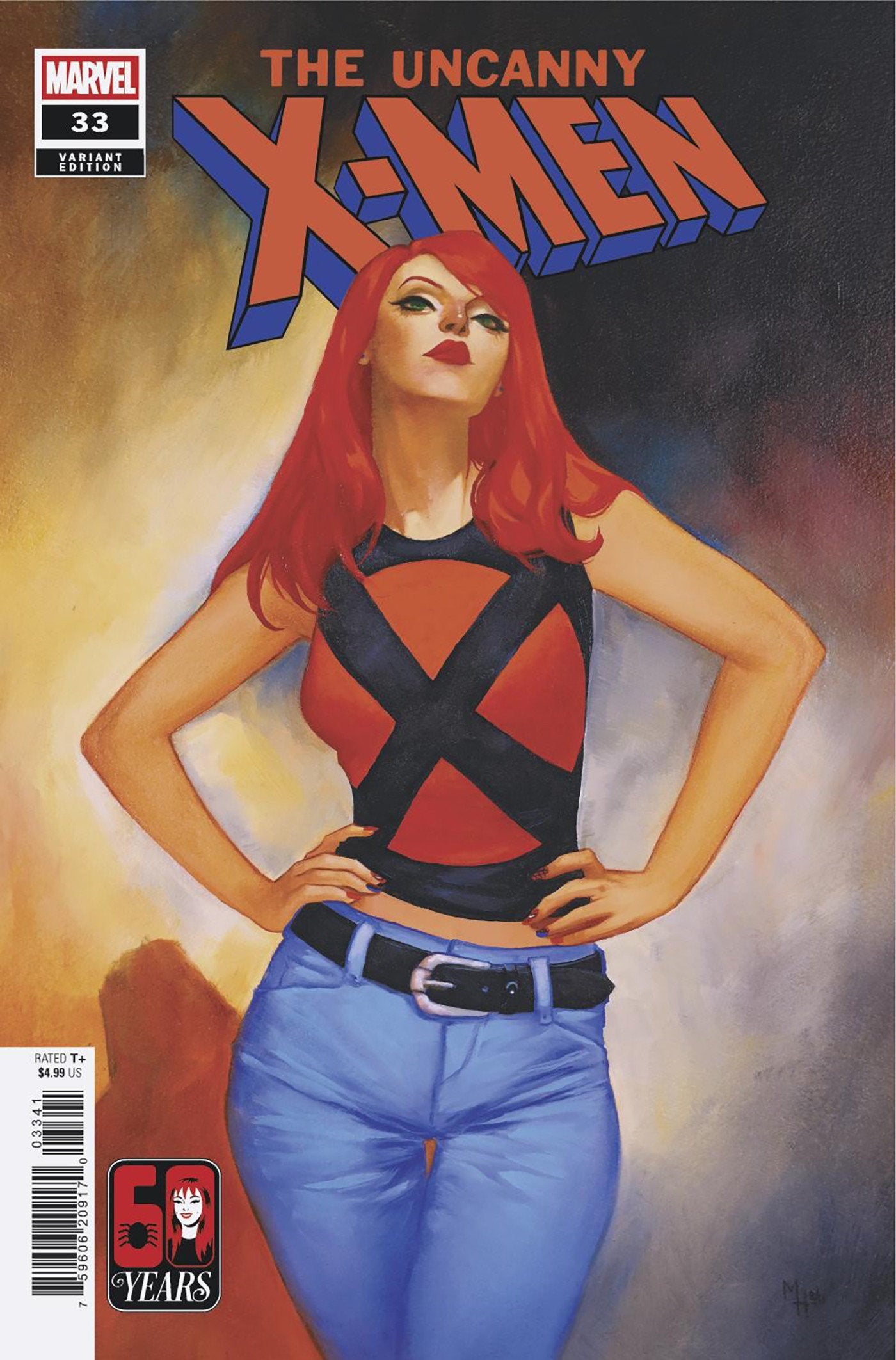 Uncanny X-Men #33 Meghan Hetrick Mary Jane Watson Variant
