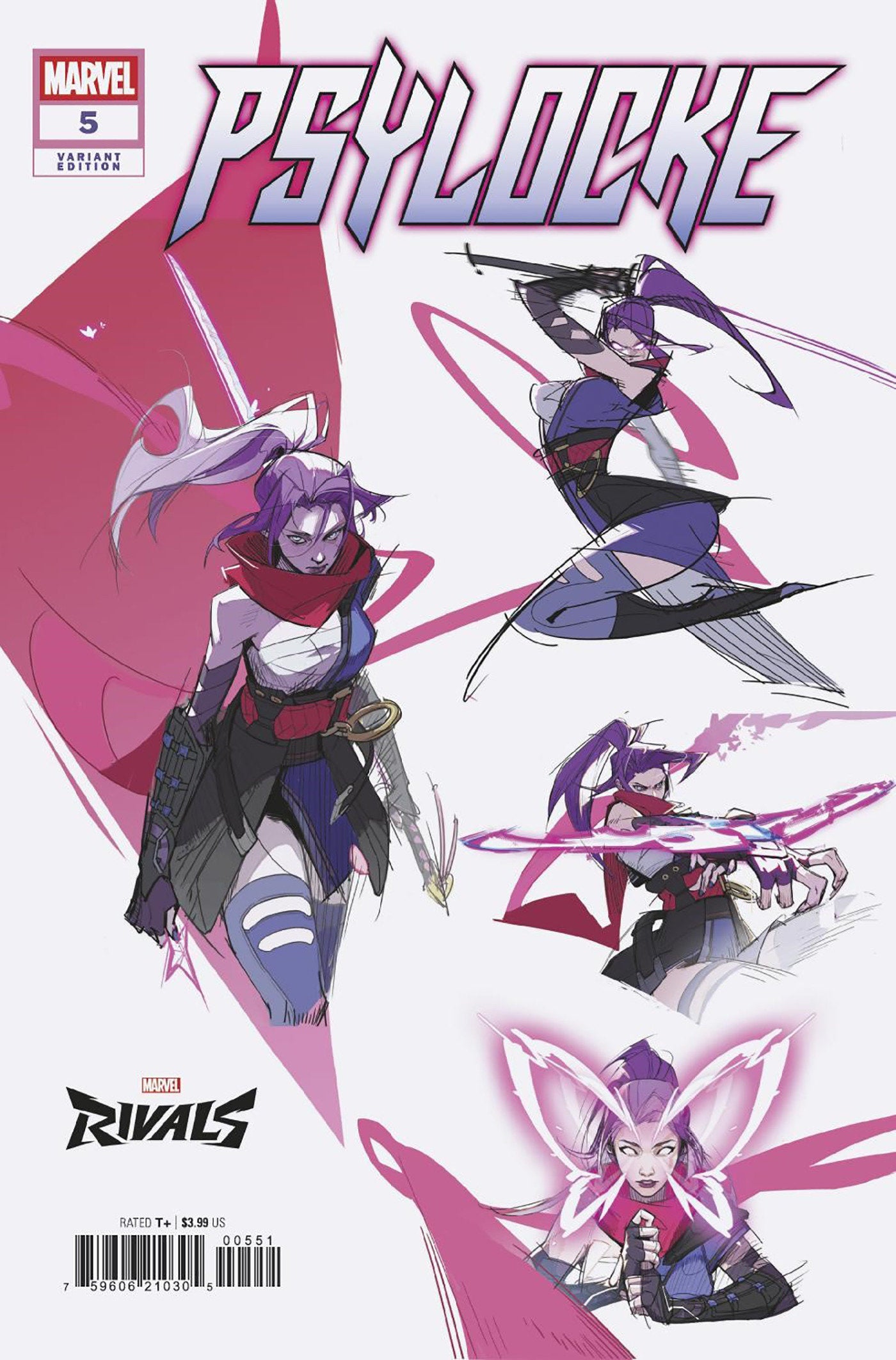 Psylocke #5 Netease Marvel Rivals Variant