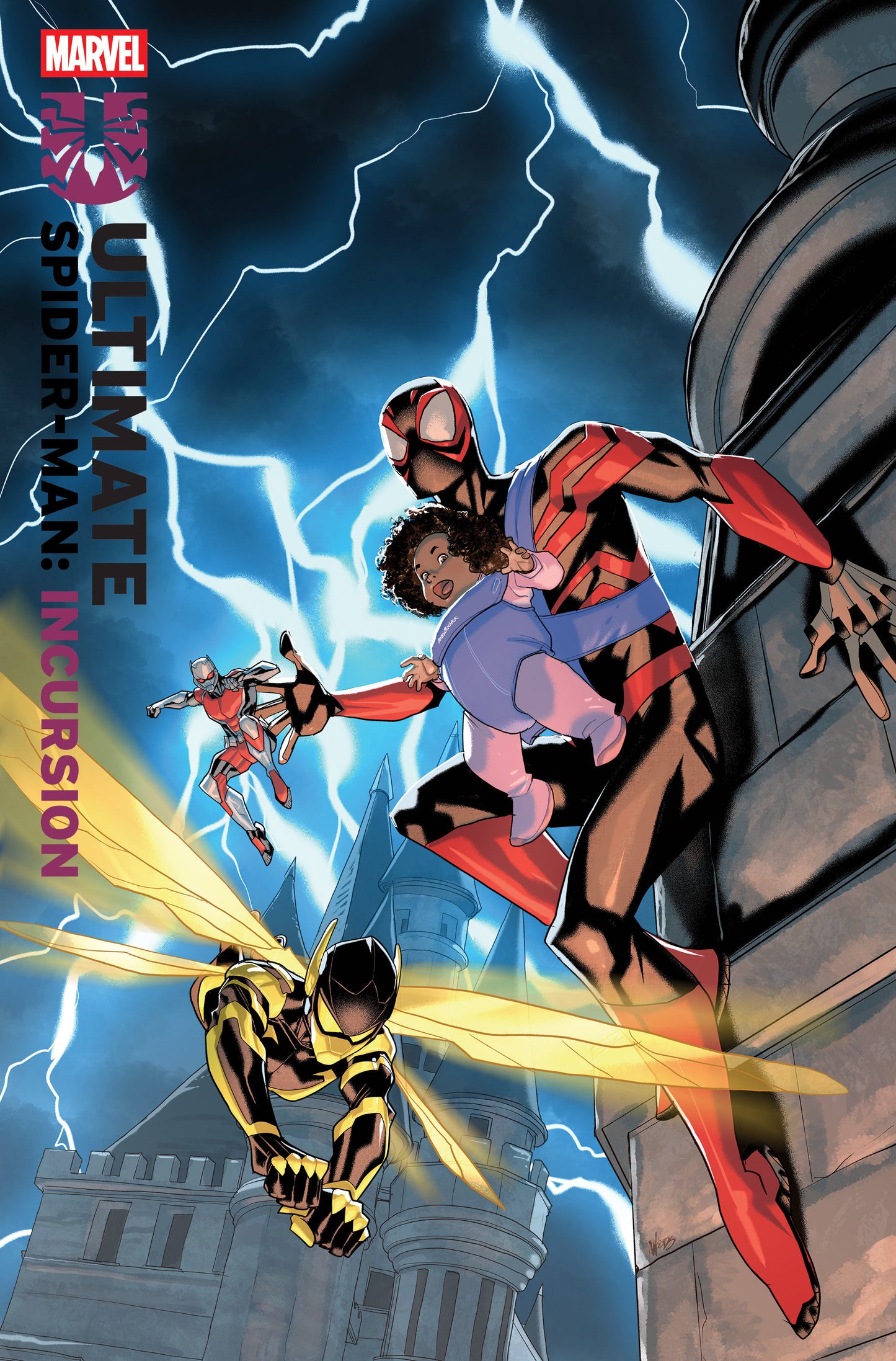 Ultimate Spider-Man: Incursion #5 Pete Woods Variant 1:25