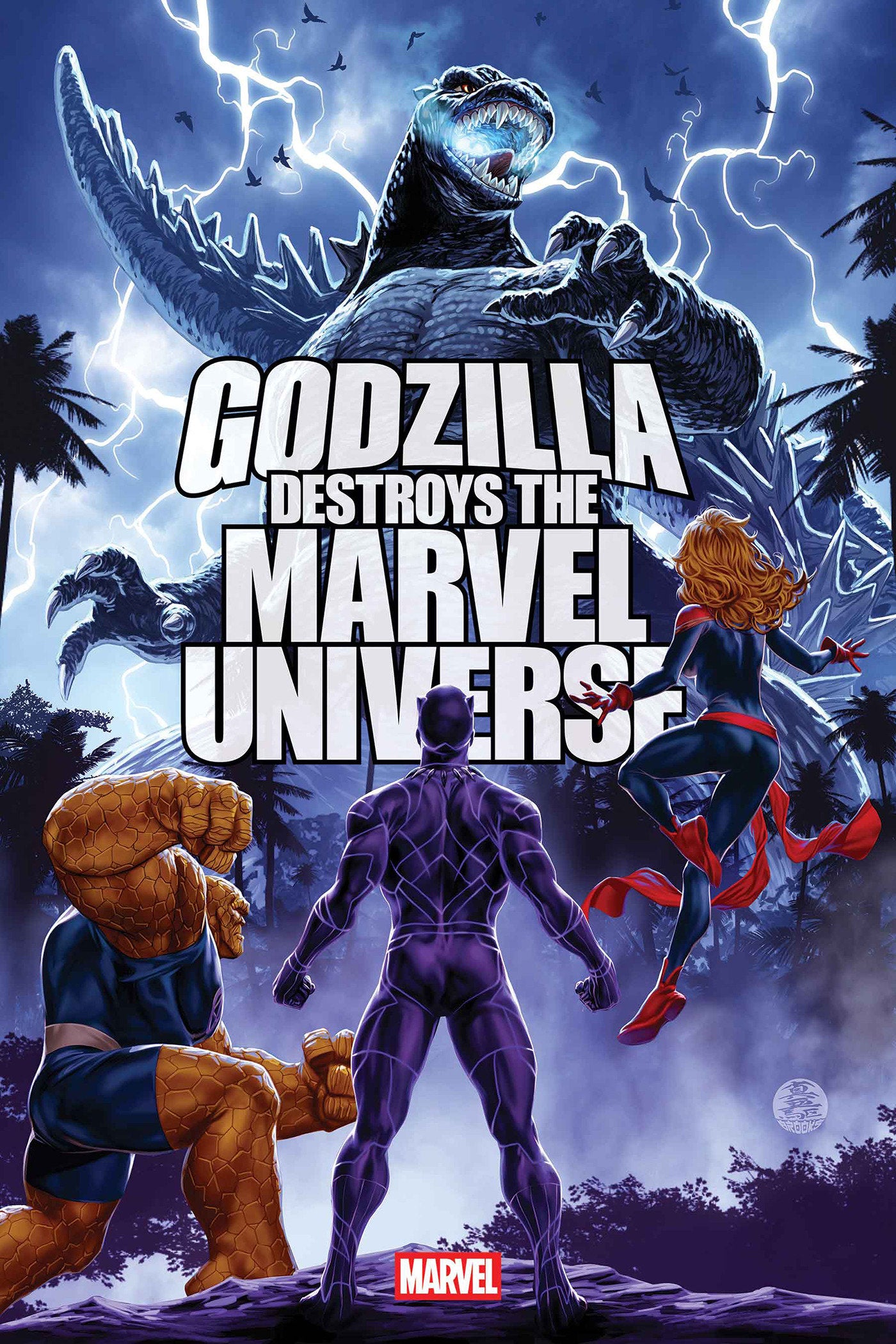 Godzilla Destroys The Marvel Universe #4