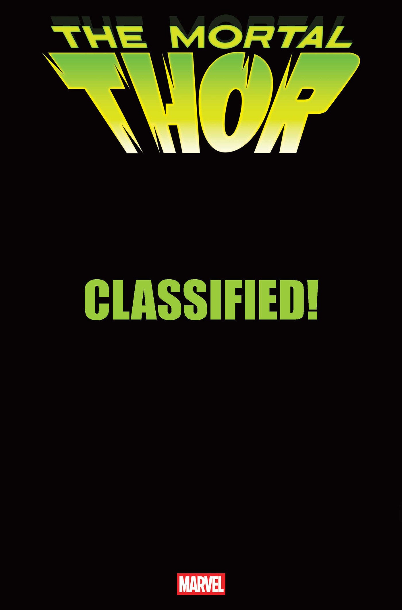 Mortal Thor #11 Classified Artist Magic: The Gathering Full Art Variant
