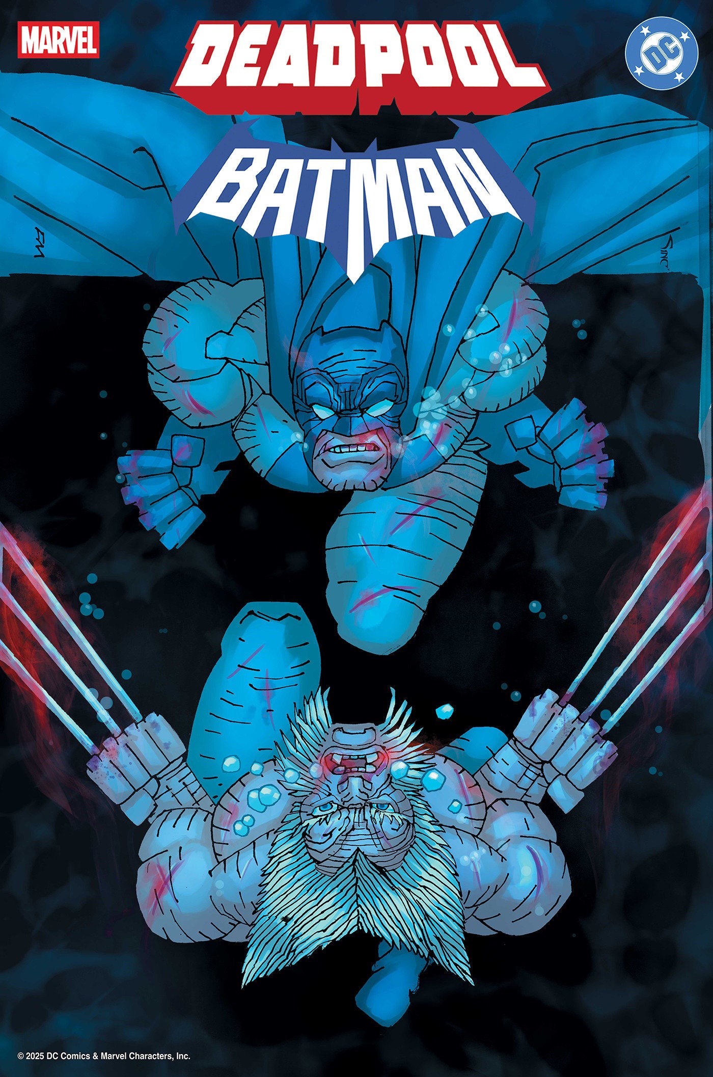 Marvel/DC: Deadpool/Batman #1 Frank Miller Variant 1:50