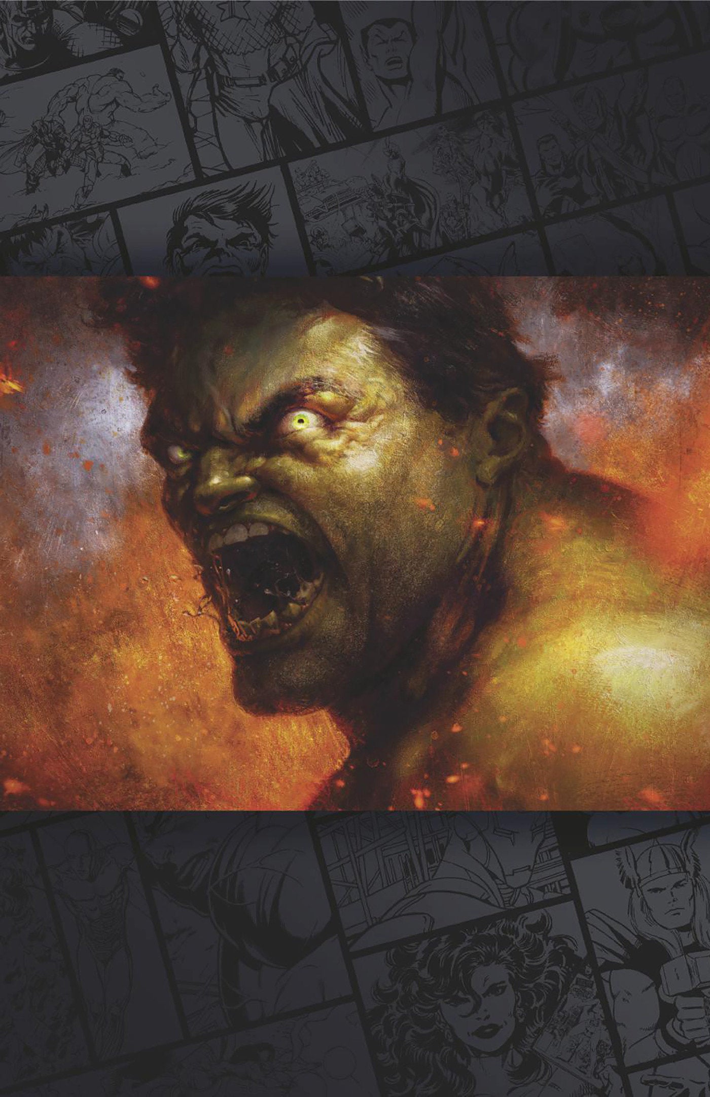 Infernal Hulk #8 Classified Artist Magic: The Gathering Full Art Variant 1:50