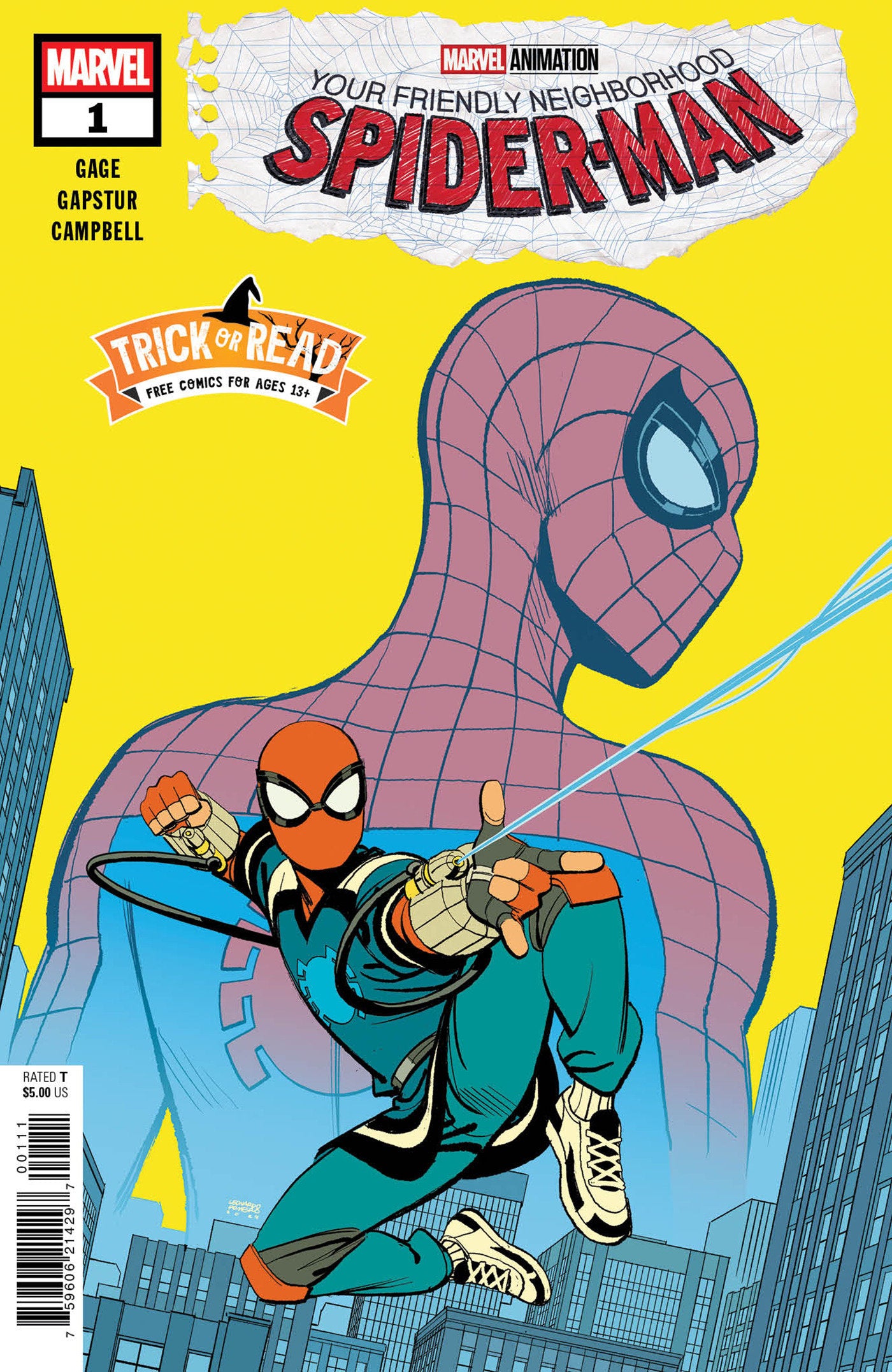 Your Friendly Neighborhood Spider Man #1 Halloween Trick Or Read 2025