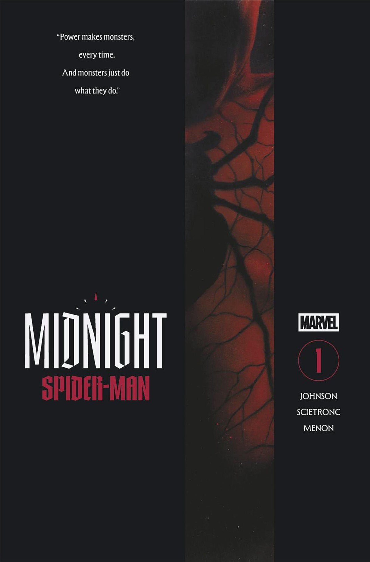 Midnight Spider-Man #1 Cover A DAMAGED