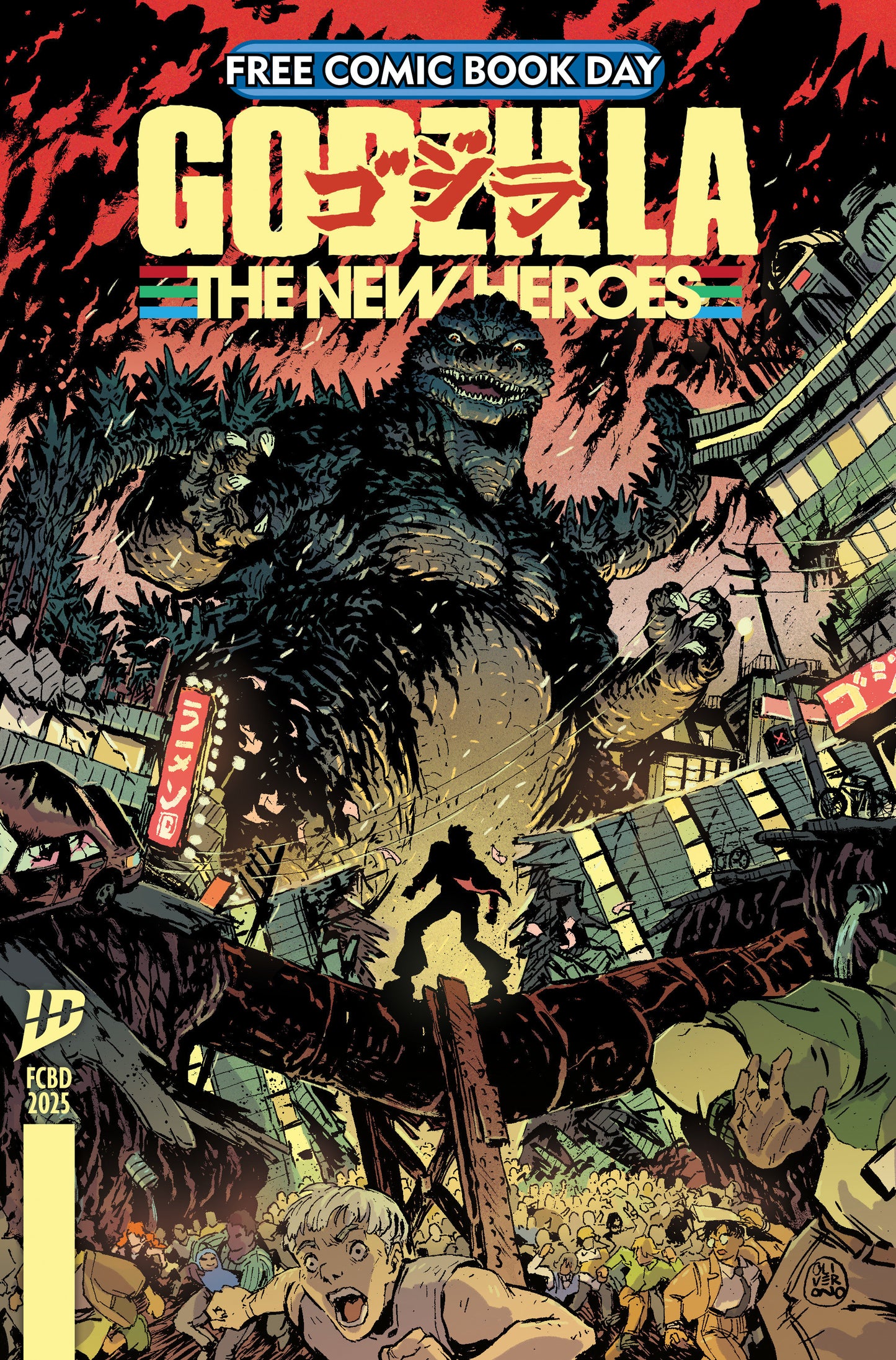 Free Comic Book Day 2025 Godzilla New Heroes