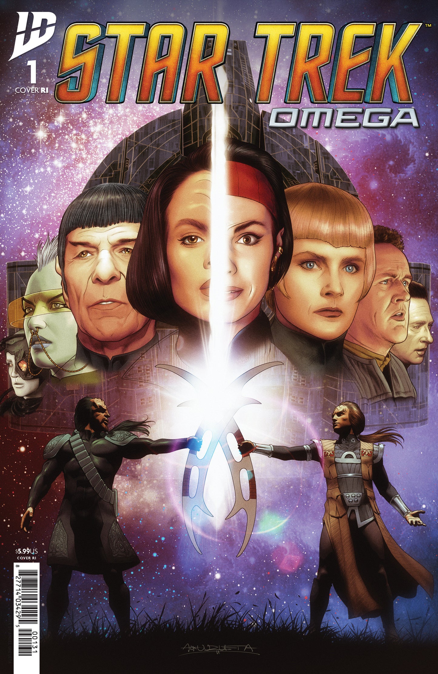 Star Trek: Omega Variant #1 10 Copy Incv Unzueta
