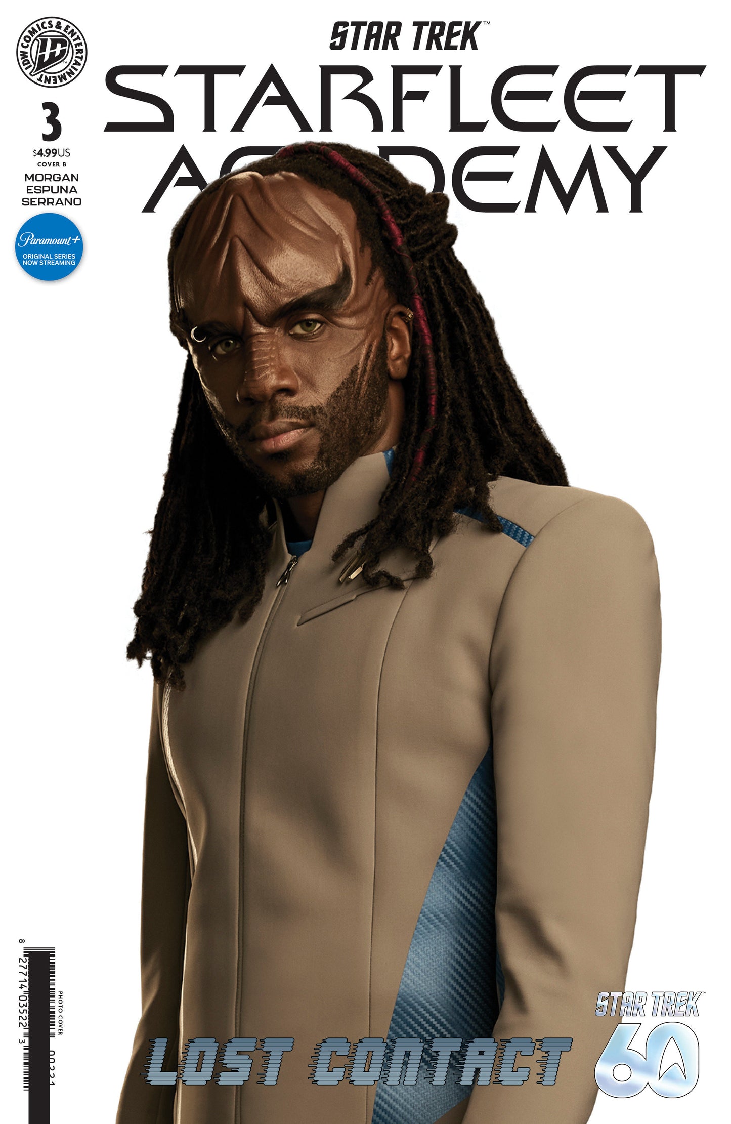 Star Trek: Starfleet Academy Lost Contact #3 Variant B (Photo Variant)