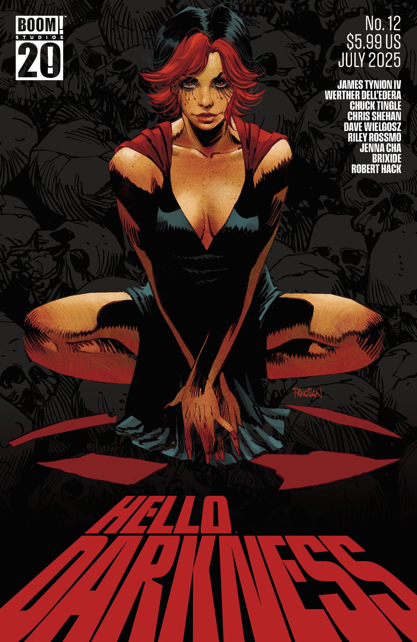 Hello Darkness #12 D Boom 20th Anniversary Variant (Dressed, Panosian)