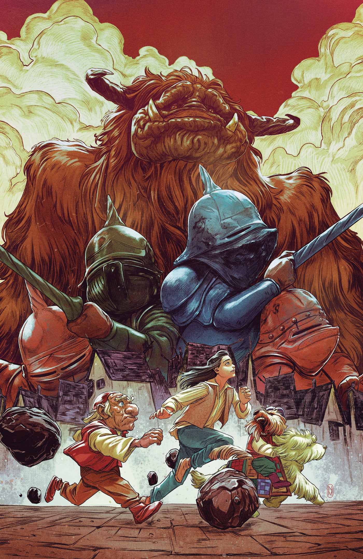 Jim Henson'S Labyrinth #7 C 1 in 10 Variant Edition (Full Art, Malavia)