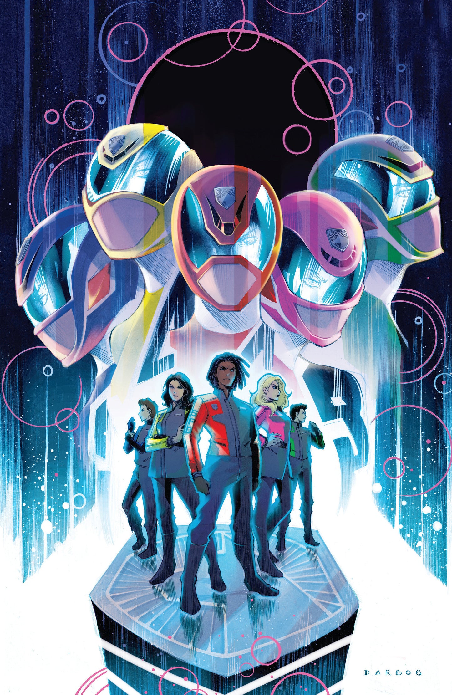 Power Rangers Prime #11 D 1 in 10 Variant Edition (Full Art, Darboe)