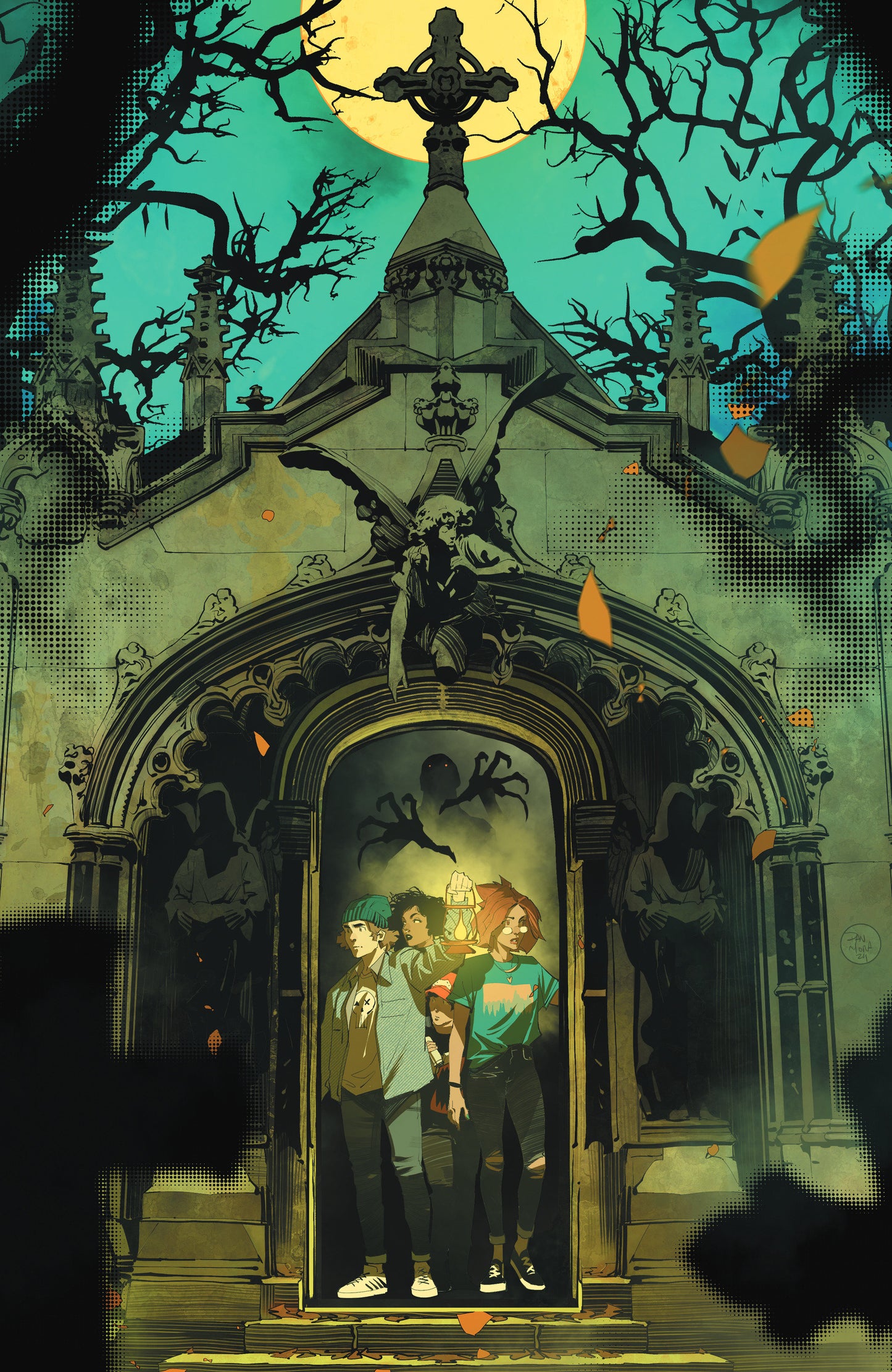 The Graveyard Club: Fresh Blood #1 D 1:5 Variant Edition (Full Art, Mora)