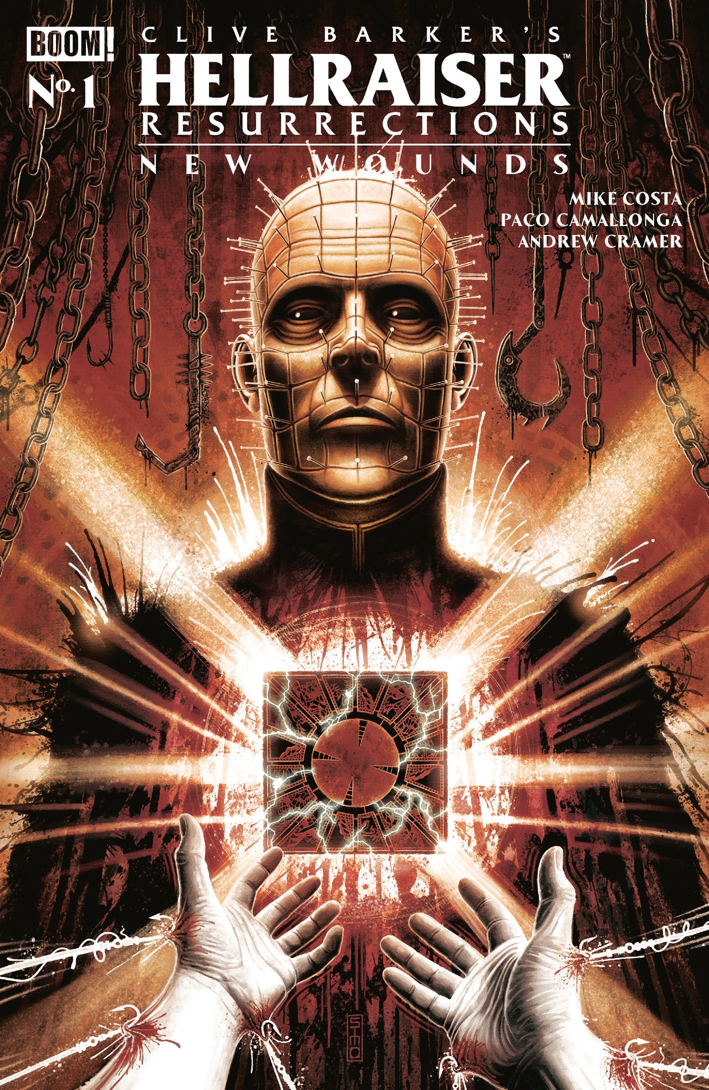Hellraiser: Resurrections New Wounds #1 A Main (Dressed, Simpson)