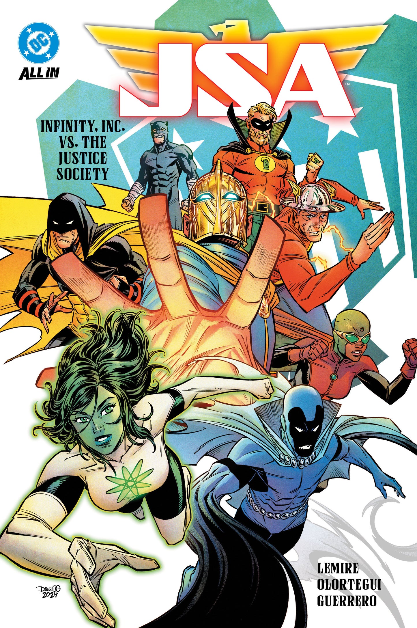 JSA Volume. 1: Infinity, Inc vs. The Justice Society