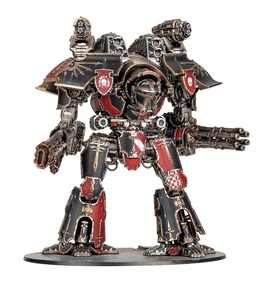 Warlord Titan with Volkite Destructor and Macro-gatling Blaster