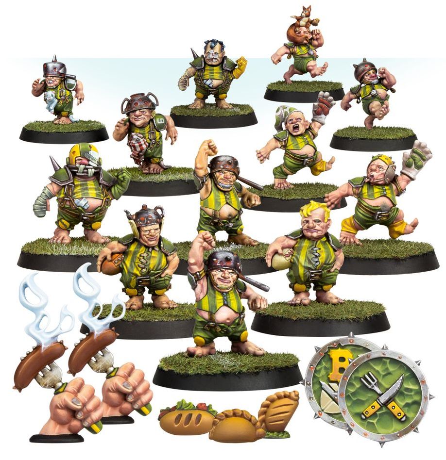 Blood Bowl: Halflings: The Greenfield Grasshuggers