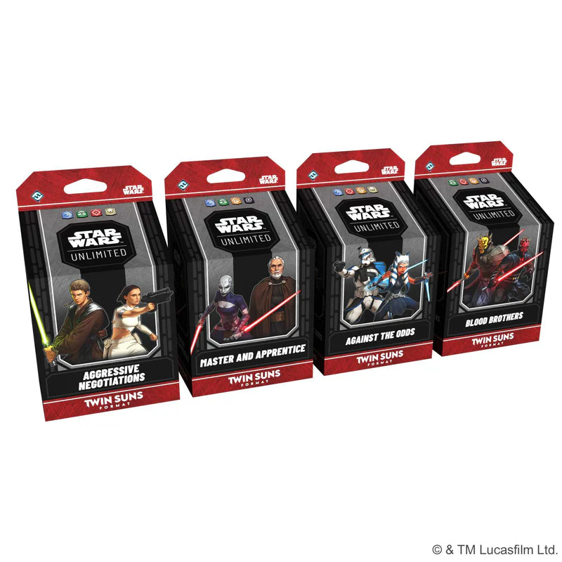 Star Wars: Unlimited Twin Suns Preconstructed Decks