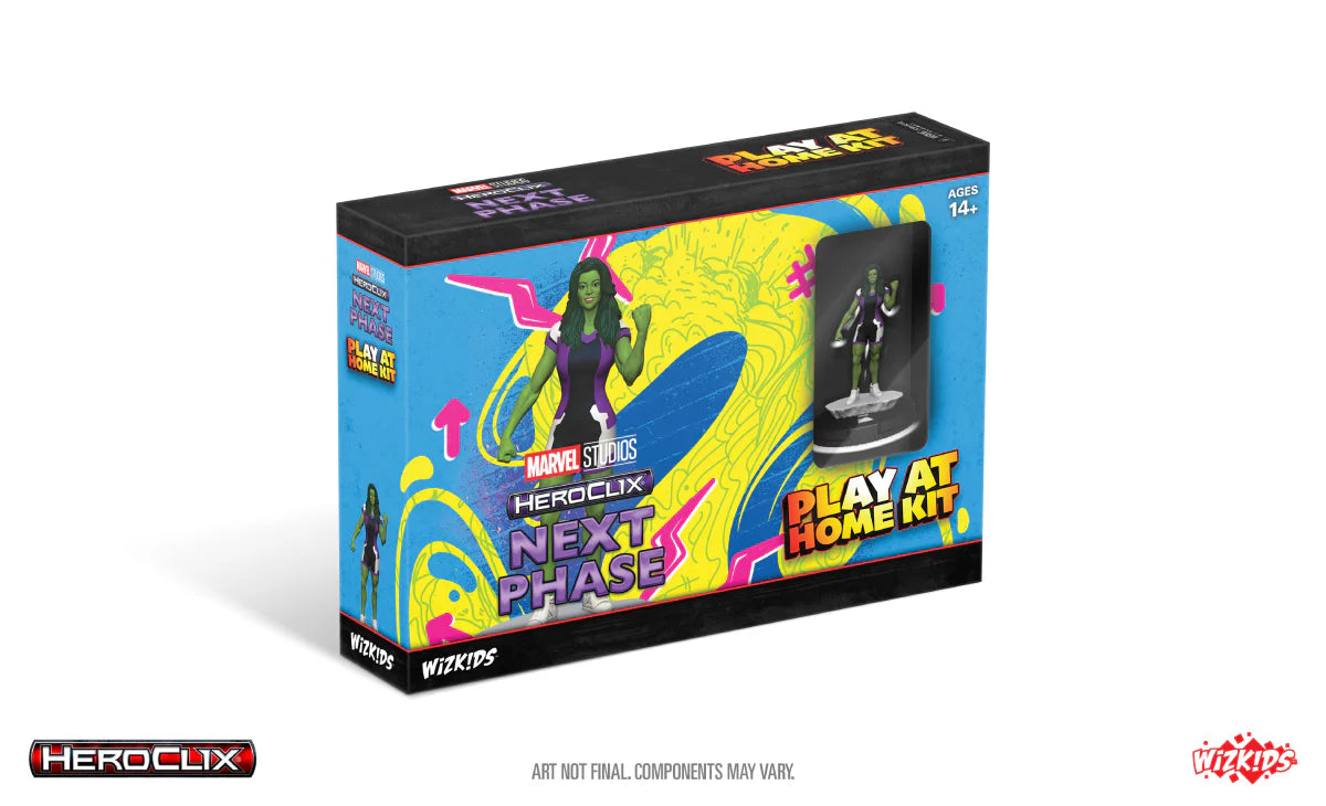 Marvel HeroClix: Marvel Studios Next Phase Play at Home Kit She-Hulk