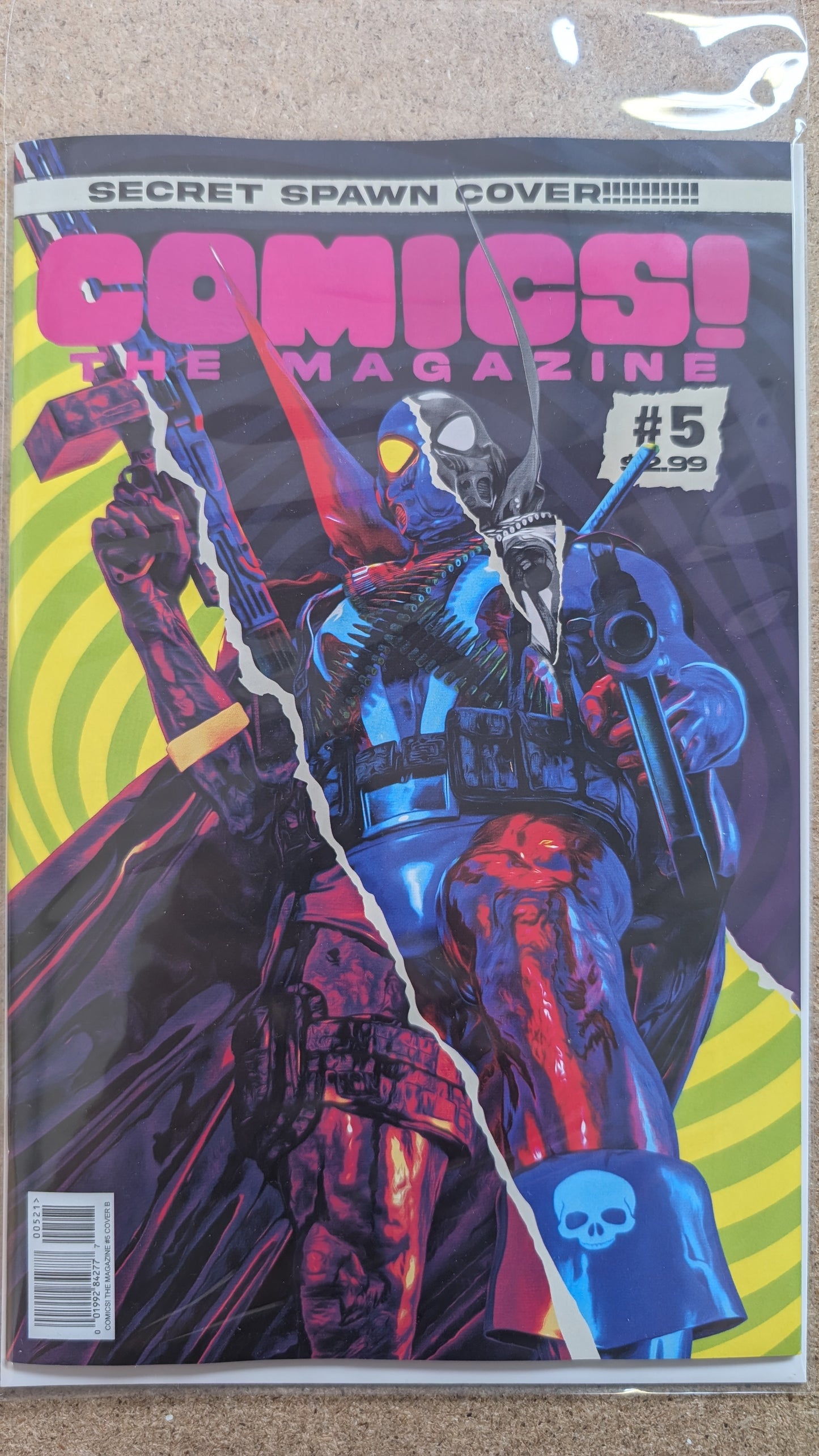Comics The Magazine #5 Spawn Secret Var