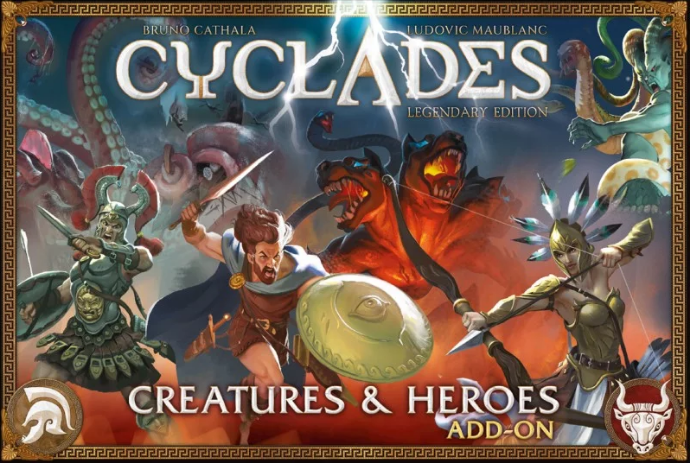 Cyclades: Creatures and Heroes Miniatures Kit