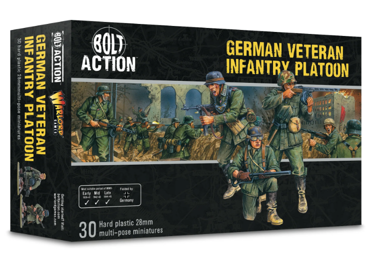 Bolt Action: German Veterans Infantry Platoon