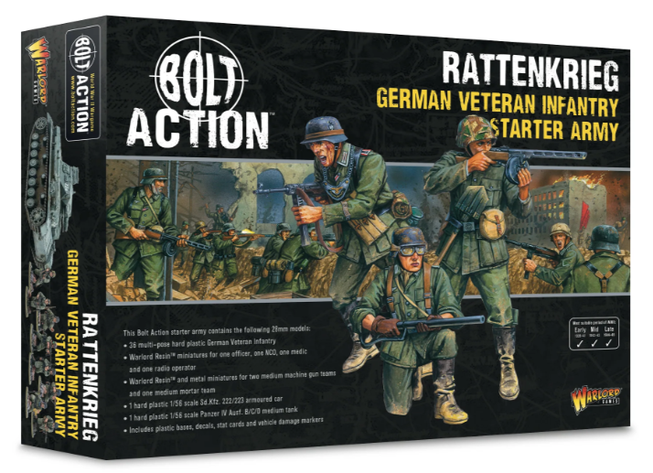 Bolt Action: Rattenkrieg - German Veterans Infantry Starter Army
