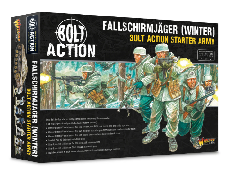 Bolt Action: Winter Fallschirmjager Starter Army