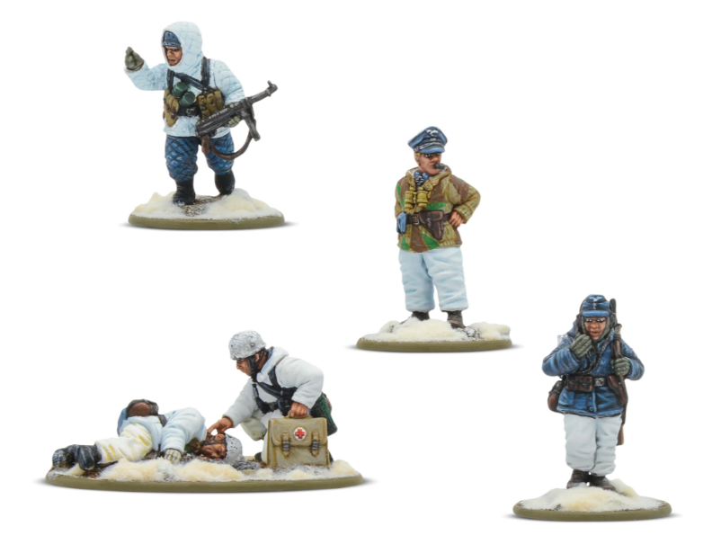 Bolt Action: Fallschirmjager (winter) HQ