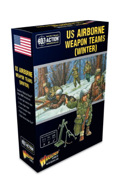 Bolt Action: US Army (Winter) Weapons Teams