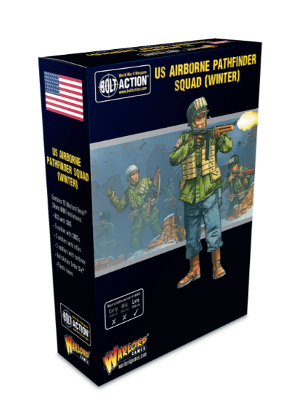 Bolt Action: US Airborne Pathfinder Squad (Winter)