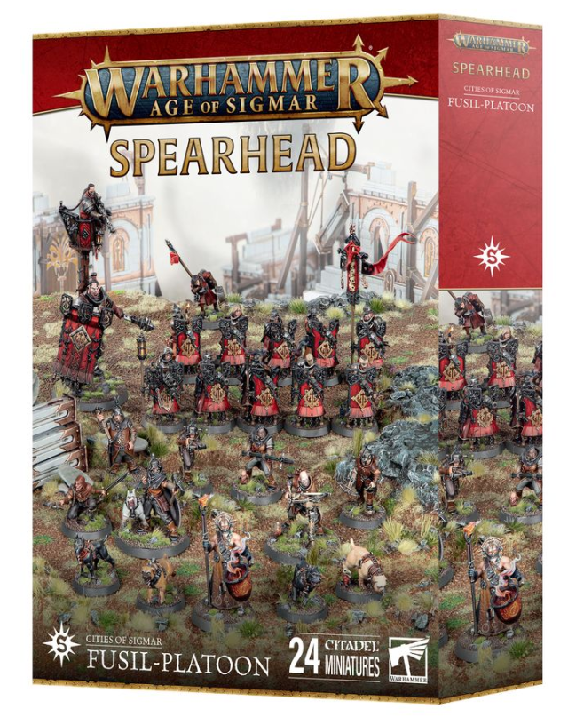 Spearhead: Cities of Sigmar – Fusil-Platoon