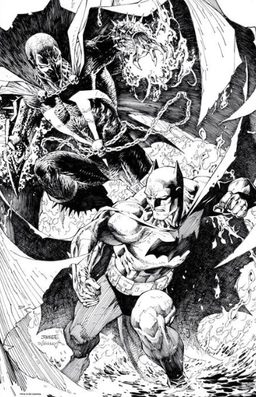 BATMAN SPAWN #1 (ONE SHOT) CVR N INC 1:100 JIM LEE VAR