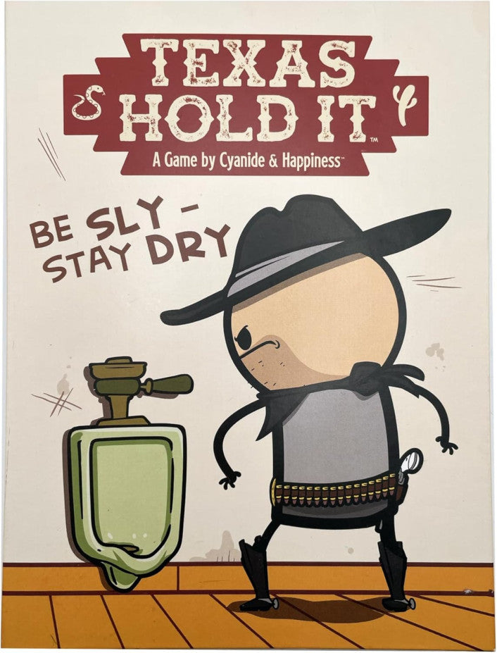 Texas Hold It Card Game - Wild West Bathroom Card Game by Cyanide & Happiness