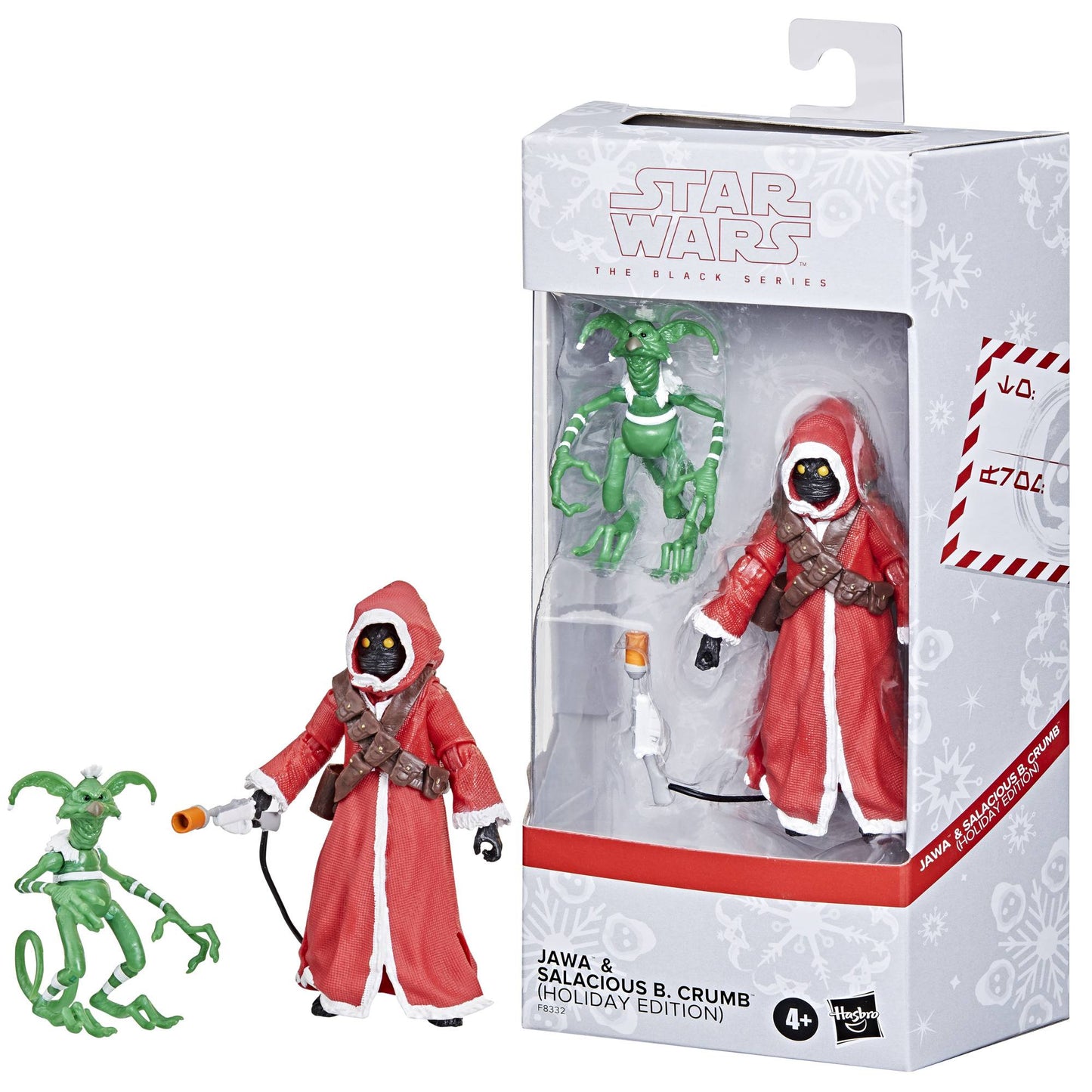 STAR WARS THE BLACK SERIES HOLIDAY JAWA AND SALACIOUS AF
