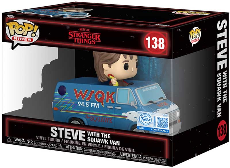 Pop Deluxe Rides St S5 Steve W/Squawk Van