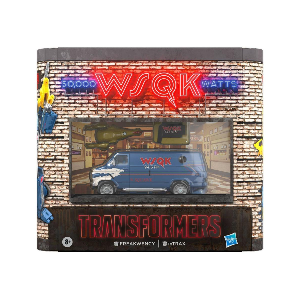 STRANGER THINGS X TRANSFORMERS FREAKWENCY & 8-TRAX AF