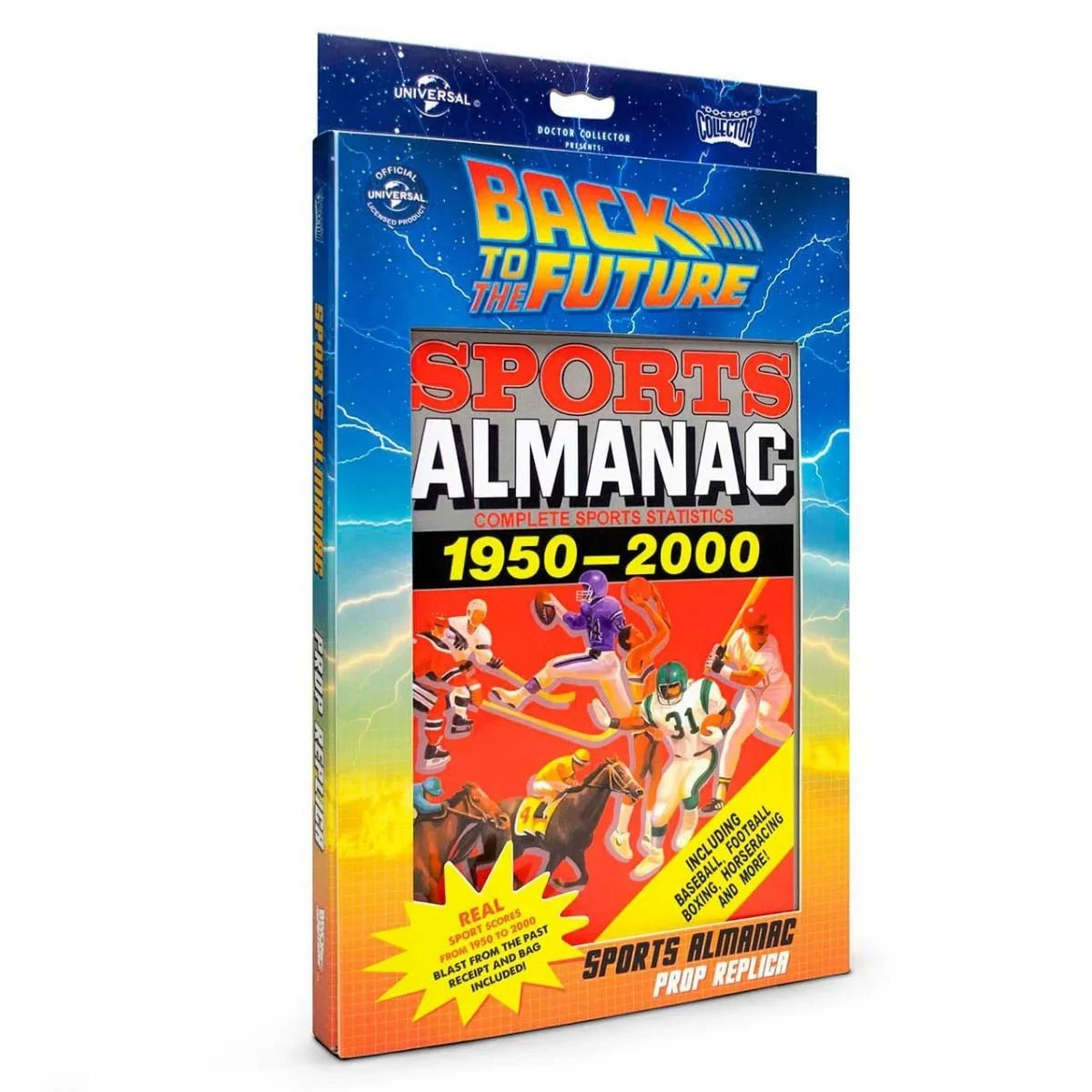 BACK TO THE FUTURE GRAYS SPORTS ALMANAC REPLICA