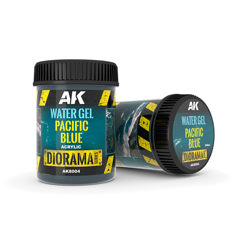 AK Diorama Water Gel Pacific Blue Acrylic