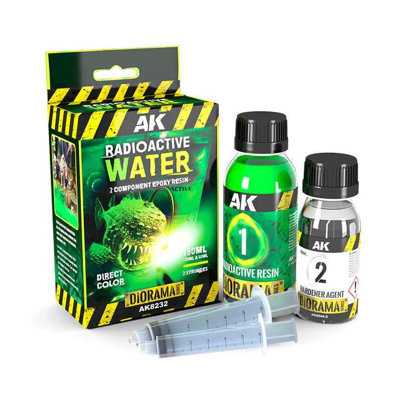 AK Diorama Radioactive Water 2 Components Epoxy Resin