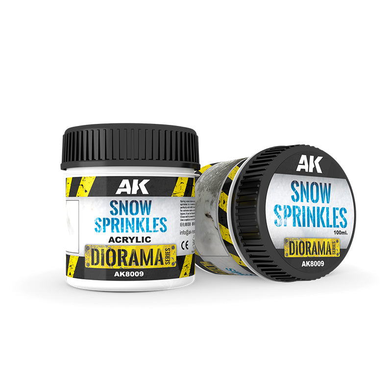 AK Diorama Snow Sprinkles Acrylic