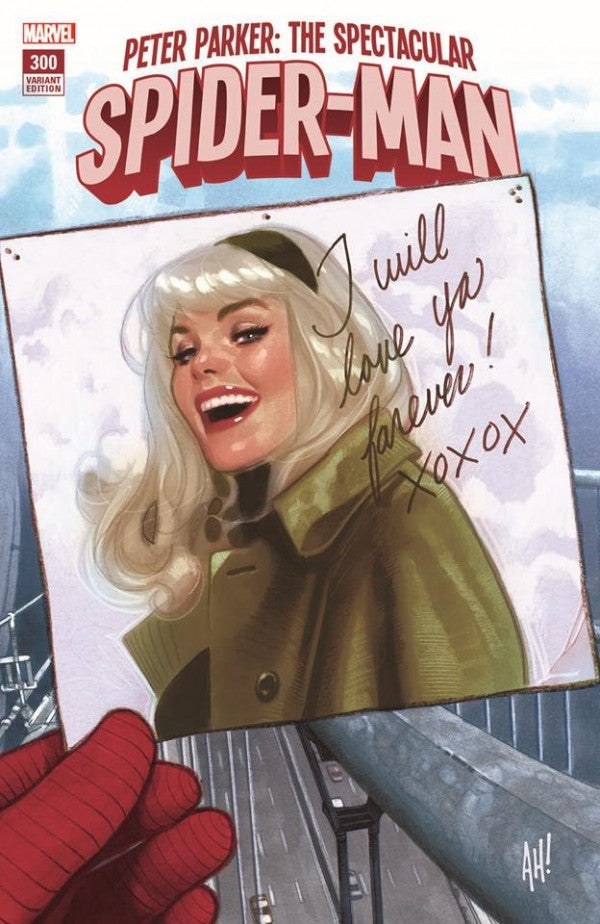 Peter Parker The Spectacular Spider-Man #300 Adam Hughes Webstore Variant