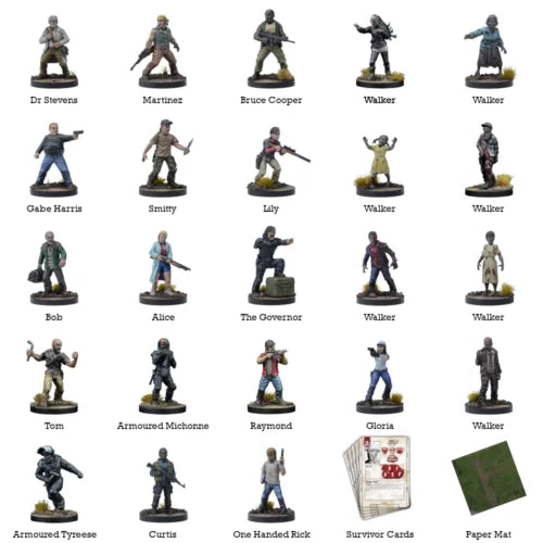 Walking Dead - All Out War Miniatures Game - Collections