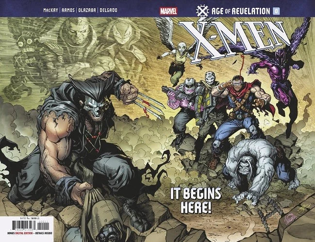 X-Men: Age Of Revelation #0 Stegman Wraparound Cover