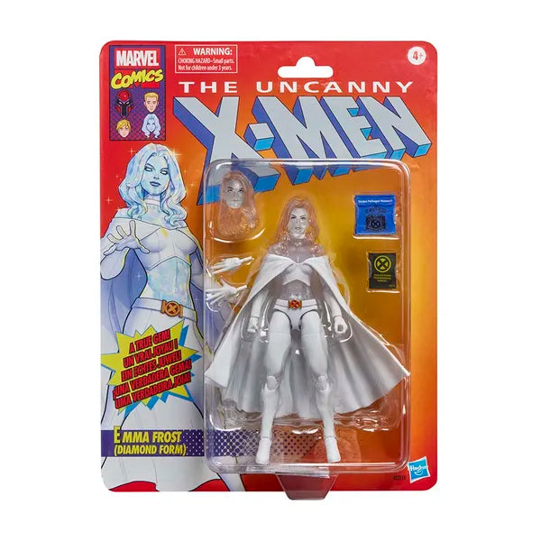 X-Men: Marvel Legends Retro Action Figure: Emma Frost (Diamond Form)