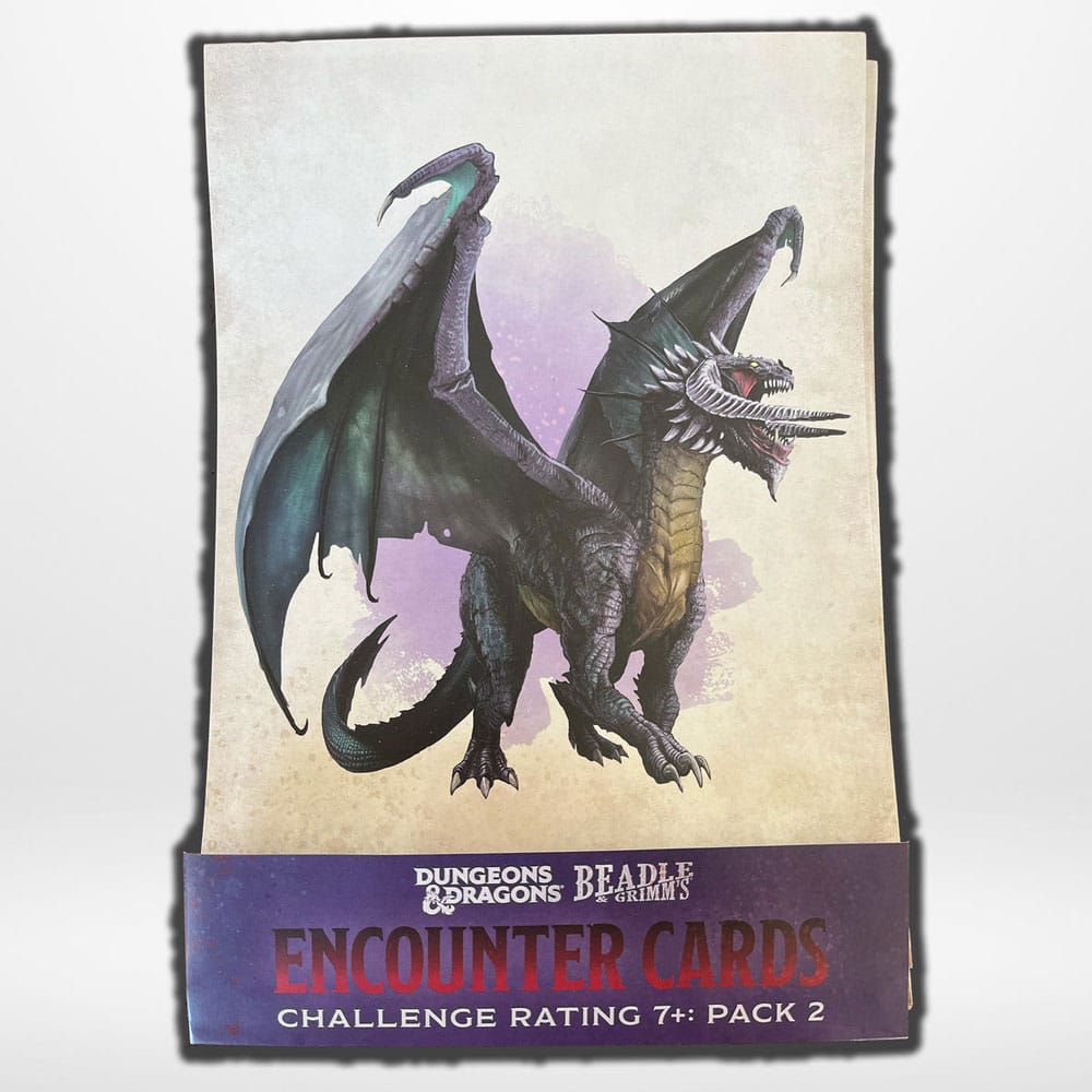 Dungeons & Dragons RPG Encounter Cards Challenge Rating 7+