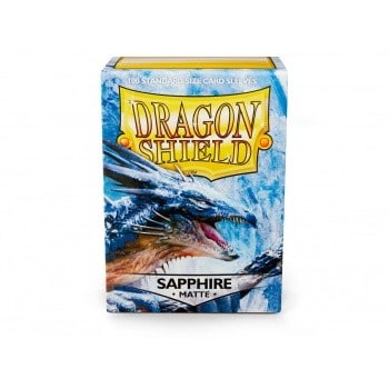 Dragon Shield – Matte Sapphire (100 Sleeves)
