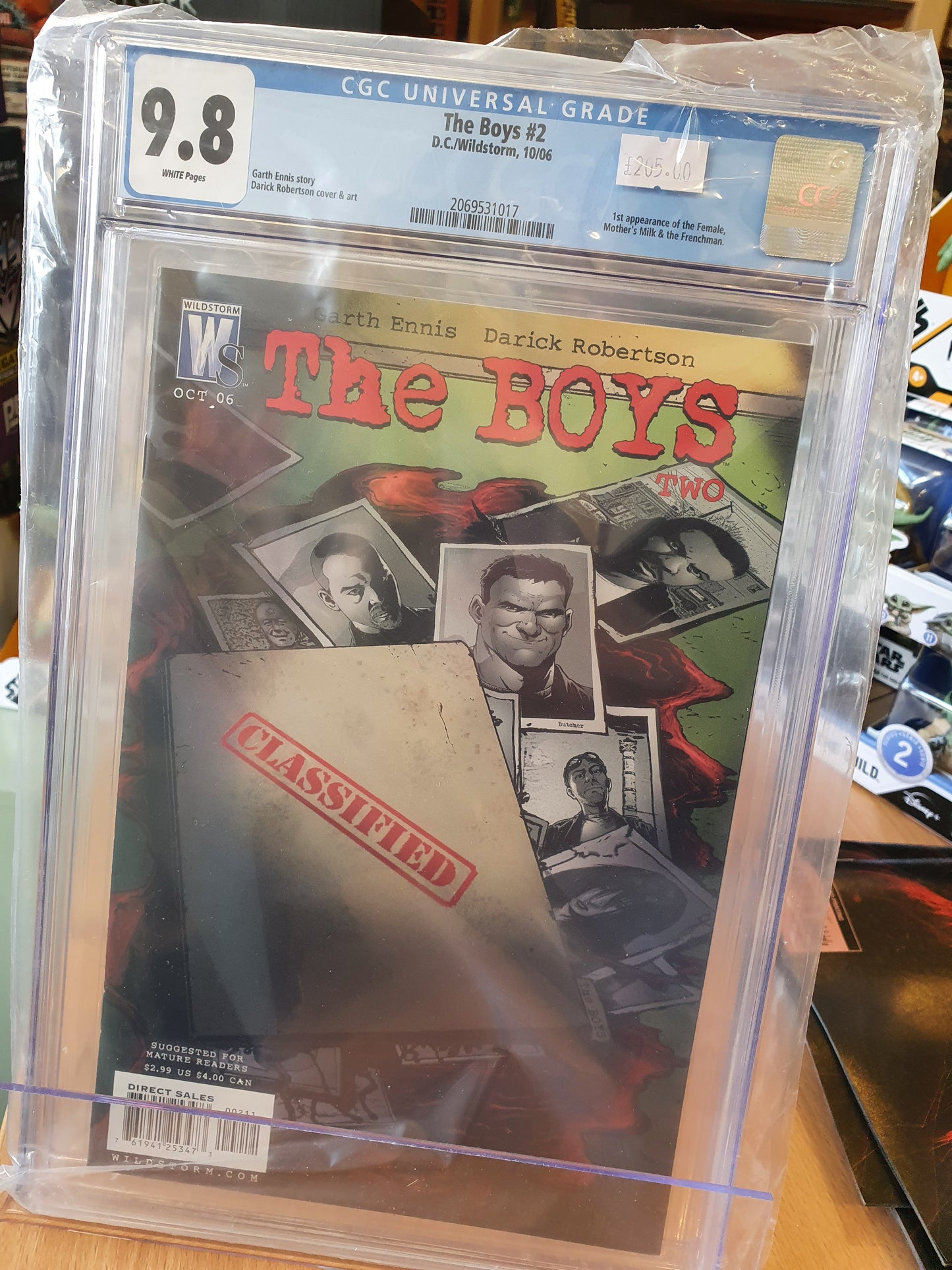 THE BOYS #2 - CGC Graded 9.8