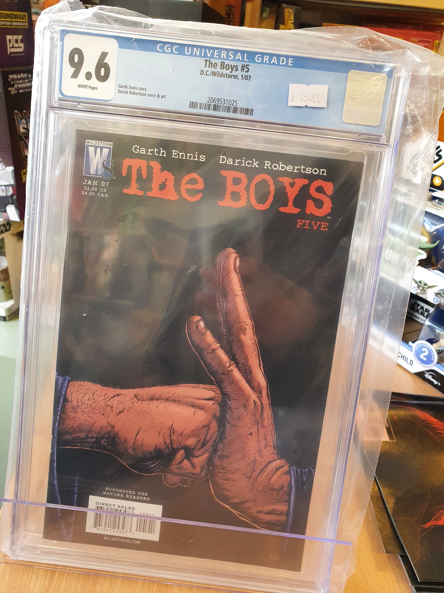 THE BOYS #5 - CGC Graded 9.6
