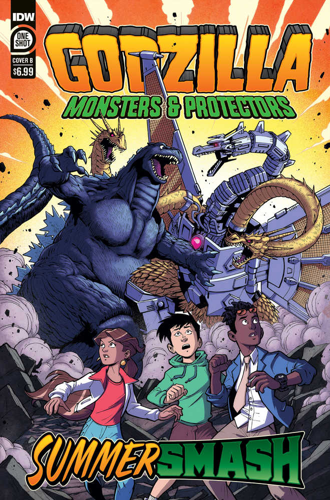 Godzilla Monsters Protectors Summer Smash #1 Cover B Lawrence